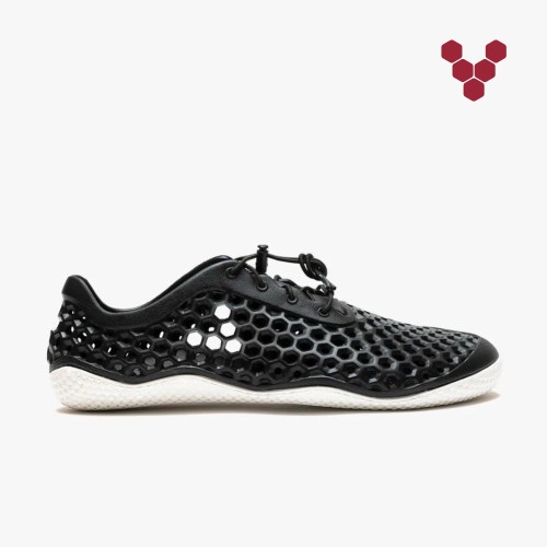 Vivobarefoot Ultra III Bloom Mens Sandals Black UK MRVC